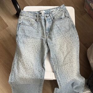 Forever 21 Light Blue Flare Jeans
